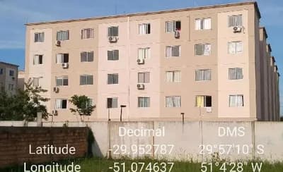 Apartamento em leilão em Gravataí - RS — Apartamento de 41.19m2, com 2 quartos, em GRAVATAI/RS.
