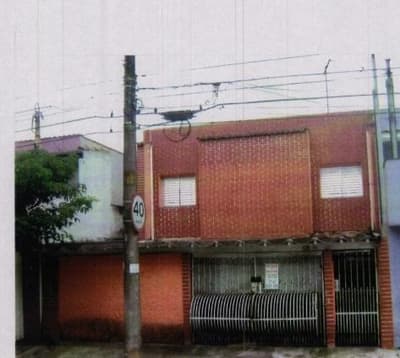 Comercial em leilão em São Bernardo Do Campo - SP — Prédio Residencial com Área Total de 149,2480 m², São Bernardo do Campo/SP
