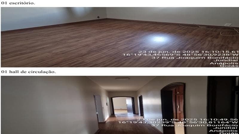 Foto 5 de 12: Casa em leilão em Anápolis - GO, bairro Jundiaí — CASA RESIDENCIAL | A.T. 557,38 M² E A.C 350 M² BAIRRO JUNDIAÍ | ANÁPOLIS/GO