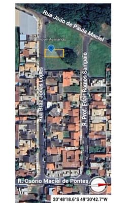 Foto 6 de 6: Terreno em leilão em Mirassol - SP — TERRENO LOCALIZADO NA RUA BRAZ LOPES, RESIDENCIAL CELINA DALUL, MIRASSOL/SP | MATRICULA Nº 26.012