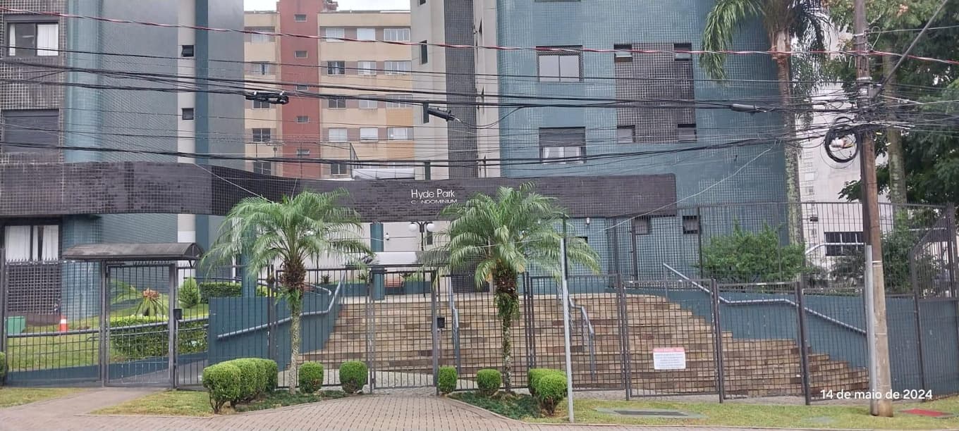 Foto 9 de 10: Vaga de Garagem em leilão em Curitiba - PR — Vaga de garagem simples nº 14 do Tipo GII, Edifício Hyde Park Condomininum, Curitiba/PR
