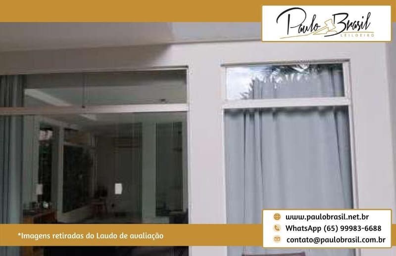 Foto 28 de 49: Casa em leilão em Cuiabá - MT, bairro Chácara dos Pinheiros — Imóvel tipo sobrado, em condomínio, Jardim Apoena, AT 498m² e AC 475,99 m², Chácara dos Pinheiros, Cuiabá/MT