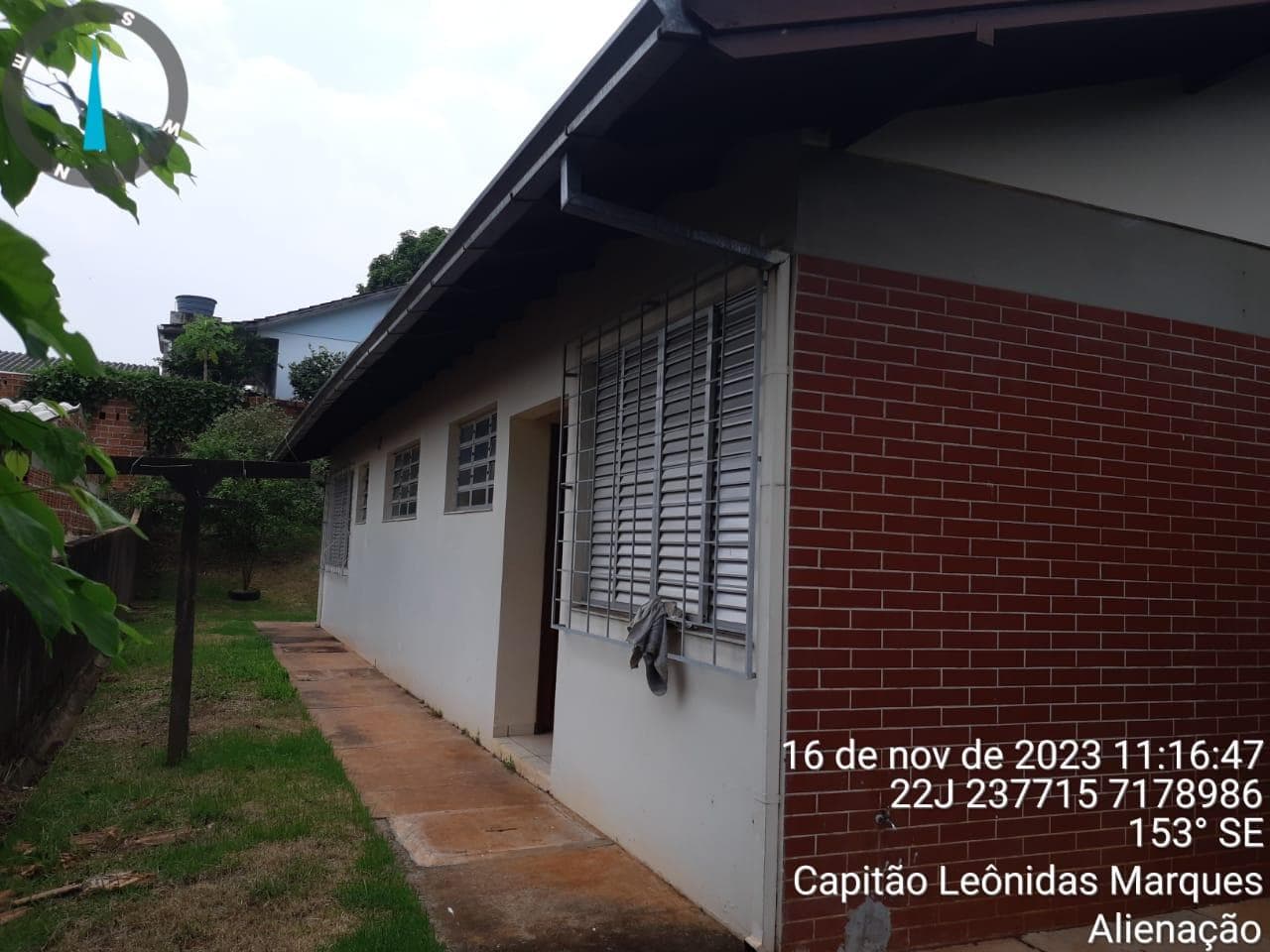 Foto 10 de 14: Casa em leilão em Capitão Leonidas Marques - PR — Casa 126m² Desocupada no Bairro Centro em Capitão Leonidas Marques/PR