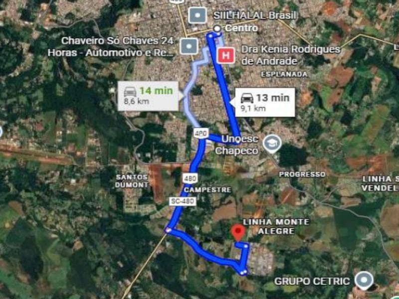 Foto 3 de 4: Terreno em leilão em Chapecó - SC, bairro Industrial — Lote, 361.4 m2, Chapecó / SC