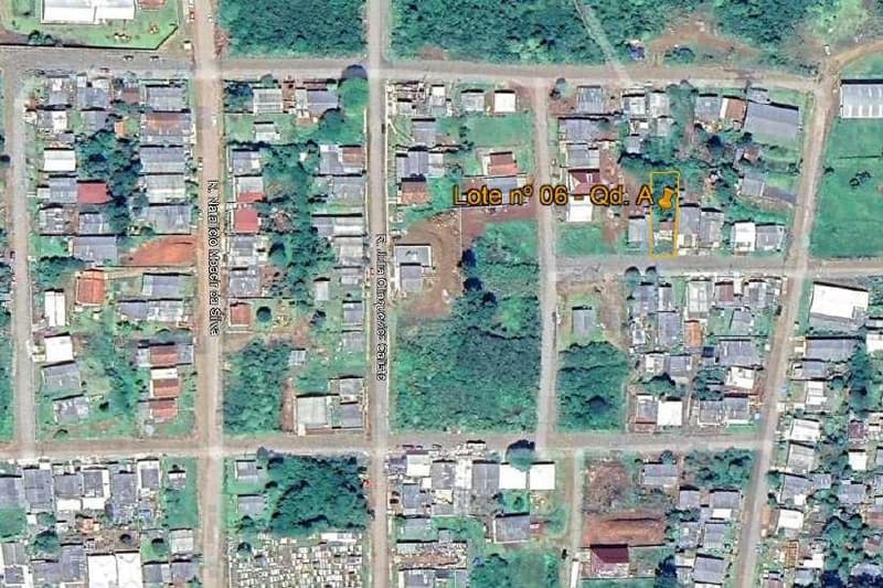 Foto 4 de 12: Terreno em leilão em General Carneiro - PR, bairro Planalto — LOTE Nº 06 DA QUADRA A DO LOTEAMENTO SÃO FRANCISCO COM ÁREA DE 455,22M²E ÁREA CONSTRUÍDA DE 70,00M² - GENERAL CARNEIRO/PR