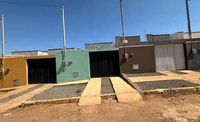 Casa em leilão em Planaltina - GO — Casa de 69.06m2, com 2 quartos, em PLANALTINA/GO.
