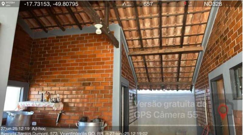 Foto 3 de 8: Casa em leilão em Vicentinópolis - GO, bairro Vila São Sebastião — CASA RESIDENCIAL | A.T. 360,00m² - A.C 159,65m² - VILA SÃO SEBASTIÃO | VICENTINÓPOLIS/GO.