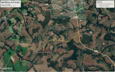 Foto 2 de 3: Area Rural em leilão em Itapejara D'oeste - PR — IMÓVEL RURAL COM ÁREA TOTAL DE 51.942,00m2- Em ITAPEJARA D'OESTE/PR