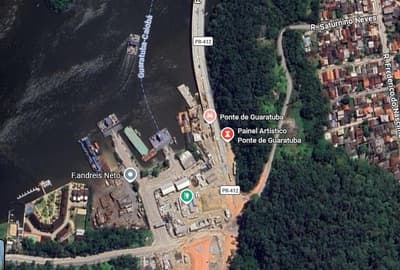 Terreno em leilão em Bertioga - SP — DIREITOS SOBRE UM LOTE DE TERRENO Lt. 06, QUADRA JL, NO LOTEAMENTO GUARATUBA ÁREA DE 373,23 m²