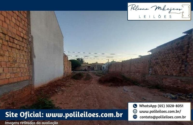 Foto 2 de 5: Terreno em leilão em Rondonópolis - MT — Terreno urbano, AT 500,0m², Rondonópolis/MT