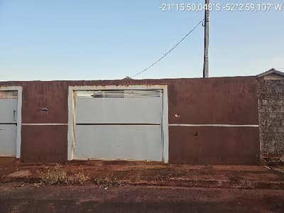Casa em leilão em Brasilândia - MS — Casa de 43.77m2, com 2 quartos, em BRASILANDIA/MS.
