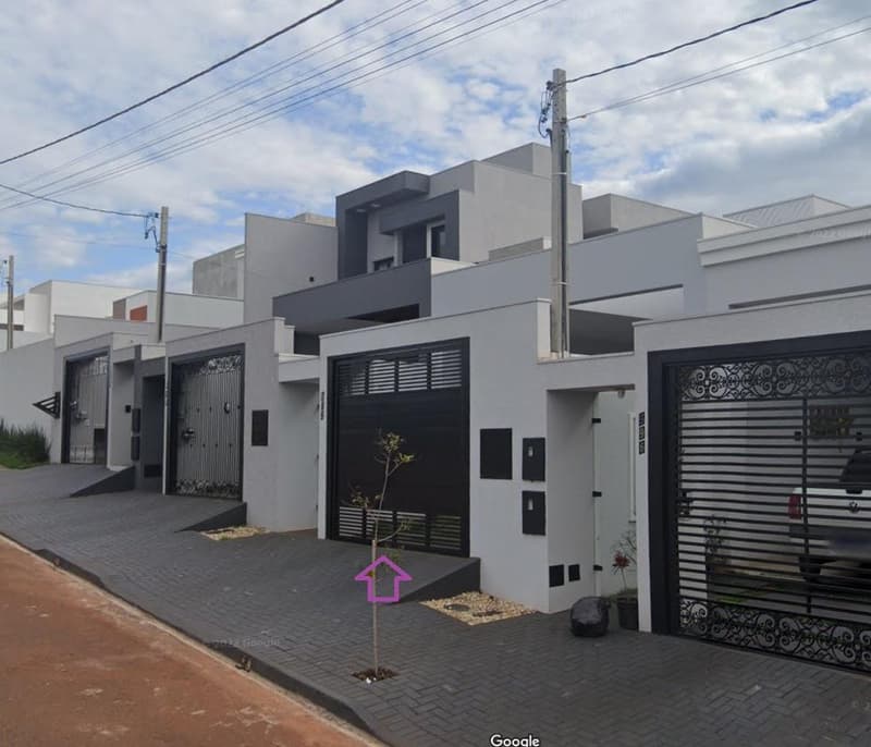 Foto 2 de 3: Casa em leilão em Toledo - PR — Casa 180m², Jardim Pancera, Toledo/PR - Ocupada