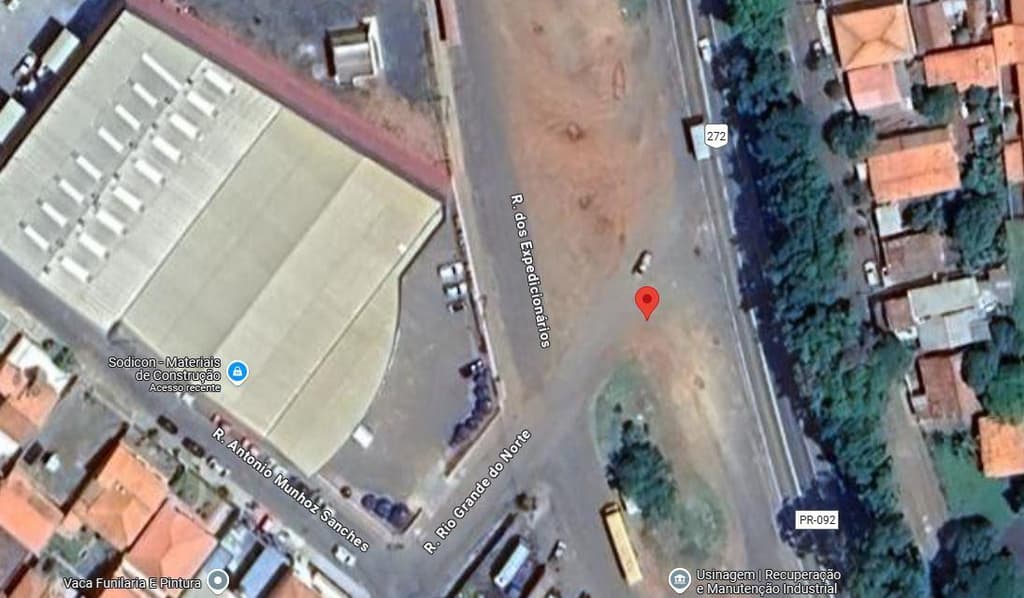Foto 3 de 3: Terreno em leilão em Siqueira Campos - PR — Terreno urbano com área de 120,84m² na Rua dos Expedicionários, Siqueira Campos/PR