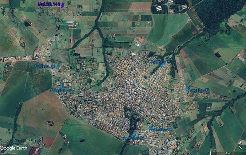 Terreno em leilão em Astorga - PR — Lote urbano n° 260/III/A-1-A-1-A, com a área de 1.000,00m², Astorga/PR