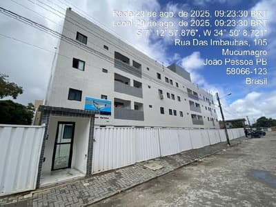 Apartamento em leilão em João Pessoa - PB, bairro Muçumagro — R. das Imbaúbas, 110 - 107 b - Muçumagro, João Pessoa - PB, 58066-123, Brasil