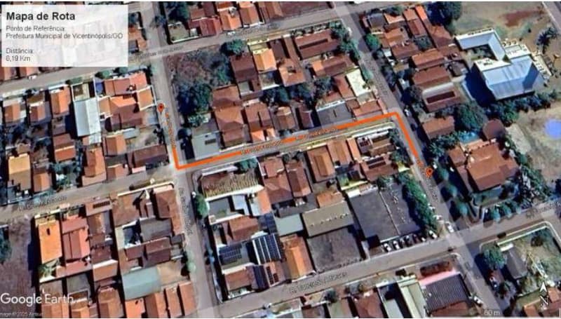 Foto 2 de 8: Casa em leilão em Vicentinópolis - GO, bairro Vila São Sebastião — CASA RESIDENCIAL | A.T. 360,00m² - A.C 159,65m² - VILA SÃO SEBASTIÃO | VICENTINÓPOLIS/GO.