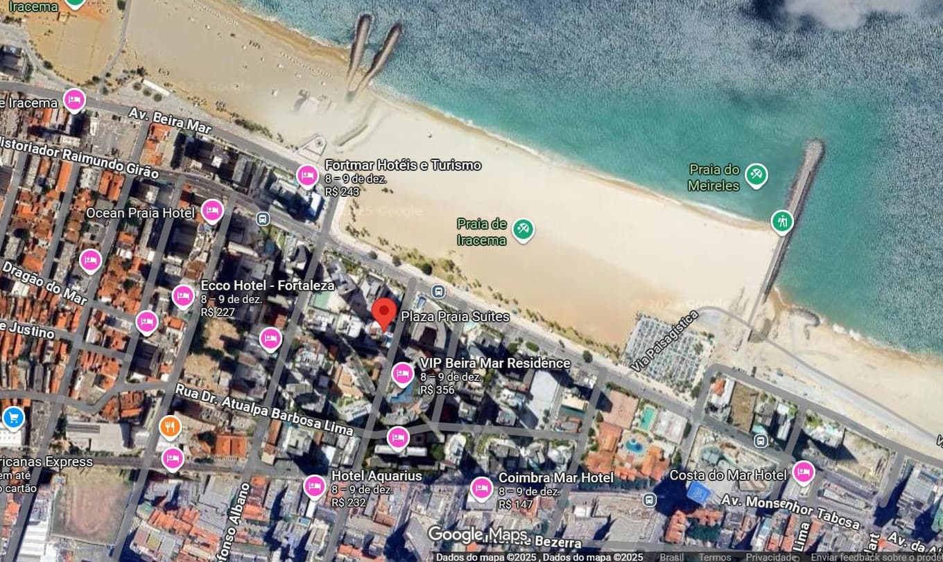 Foto 3 de 3: Apartamento em leilão em Fortaleza - CE, bairro Praia de Iracema — Cotas de uso de imóvel, Edifício Plaza Praia Suítes, Praia de Iracema
