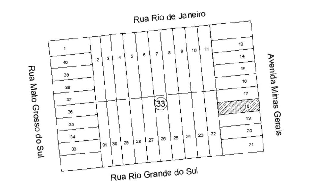 Foto 1 de 2: Terreno em leilão em Icaraíma - PR, bairro Porto Camargo — Terreno urbano com área de 212,00m² - localizado no Loteamento Nossa Senhora dos Navegantes, Distrito de Porto Camargo Icaraíma/PR.