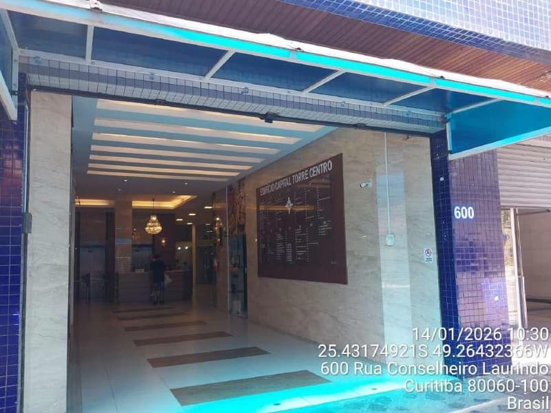 Foto 18 de 20: Comercial em leilão em Curitiba - PR — Loja nº 80 com área total de 25,9531m² localizada no Edifício Capital Torre Centro - Curitiba/PR