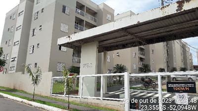 Apartamento em leilão em Mandaguaçu - PR — Apartamento de 52.4m2, com 2 quartos, em MANDAGUACU/PR.