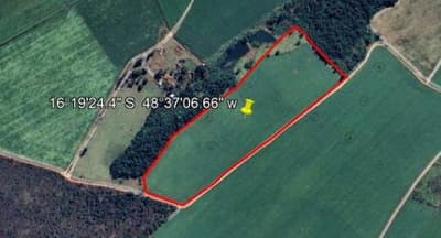 Area Rural em leilão em Gameleira De Goiás - GO — IMÓVEL RURAL COM ÁREA TOTAL 14,52 hectares- GOIAS/GO