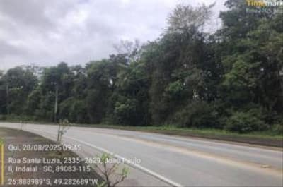 Foto 3 de 13: Terreno em leilão em Indaial - SC — TERRENO URBANO COM ÁREA DE 1.702,590 m² EM INDAIAL-SC