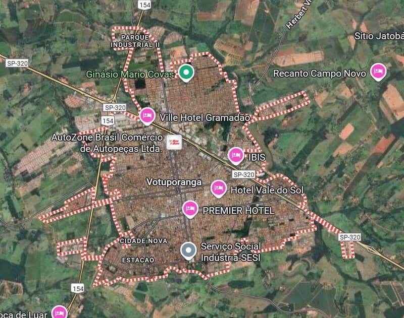 Terreno em leilão em Votuporanga - SP — Terreno, A.T. 200m², loteamento com planta aprovada, Jardim dos Lagos
