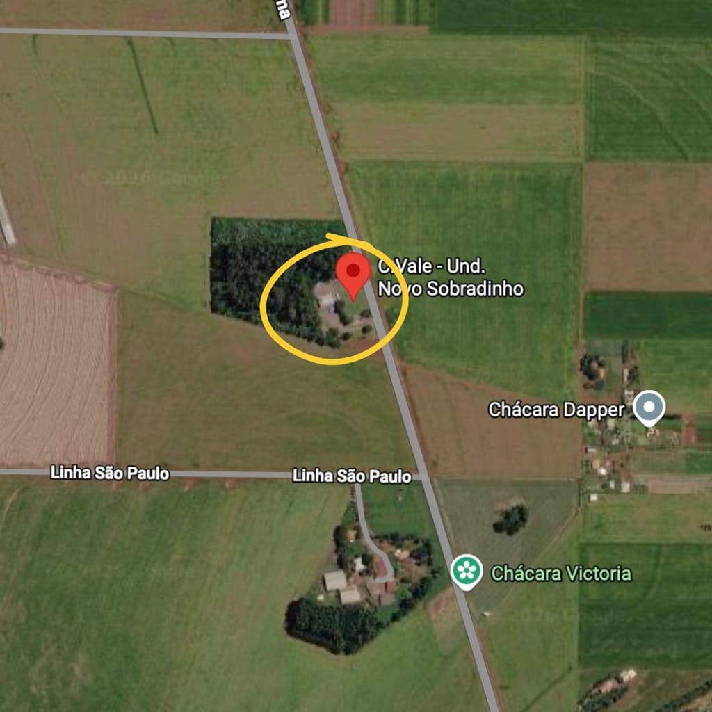 Foto 16 de 22: Area Rural em leilão em Toledo - PR, bairro Novo Sobradinho — CHÁCARA COMERCIAL com A.T. de 9.900,00 m² em NOVO SOBRADINHO - TOLEDO PR