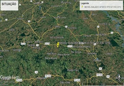 Area Rural em leilão em Pitanga - PR, bairro Colônia Muquilão — IMÓVEL RURAL COM ÁREA TOTAL DE 20.92 HECTARES- Em PITANGA/PR