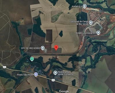 Foto 6 de 10: Terreno em leilão em Rio Verde - GO — Terreno Industrial - 117.000 m², em Rio Verde/GO - Desocupado