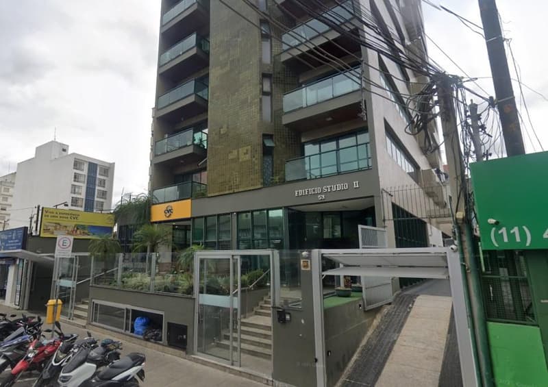 Foto 3 de 3: Apartamento em leilão em Santo André - SP — Conjunto de Escritório - Edifício Studio II - Centro - A.U. 79,516m² - A.T. 118,8368m² - 1 vaga
