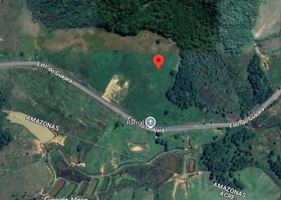 Area Rural em leilão em Guajará - AM — IMÓVEL RURAL | A.T. 15,4645HA FAZENDA NOVO HORIZONTE | GUARAJÁ/AM