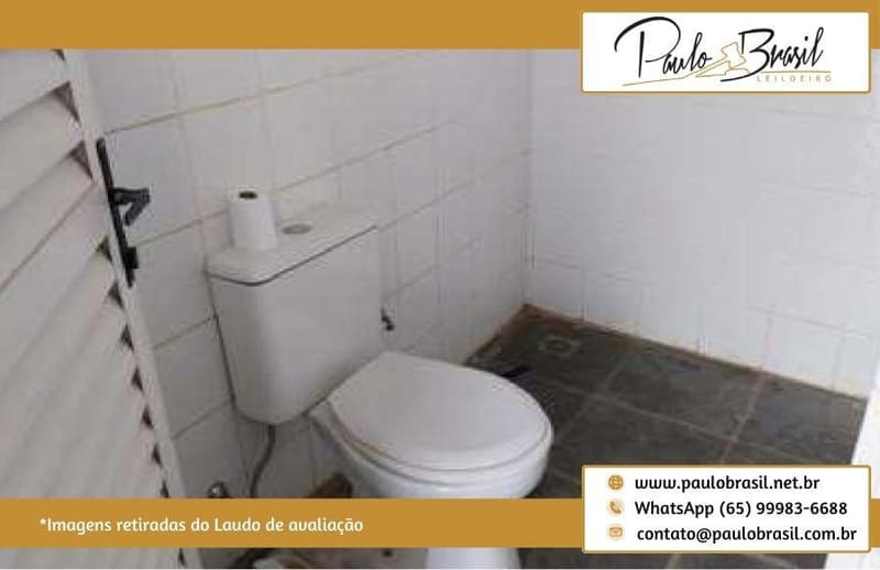 Foto 23 de 49: Casa em leilão em Cuiabá - MT, bairro Chácara dos Pinheiros — Imóvel tipo sobrado, em condomínio, Jardim Apoena, AT 498m² e AC 475,99 m², Chácara dos Pinheiros, Cuiabá/MT