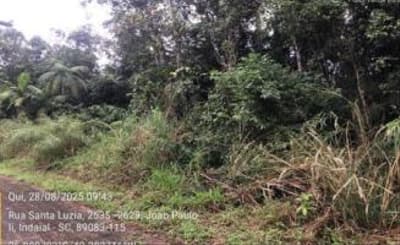 Foto 2 de 13: Terreno em leilão em Indaial - SC — TERRENO URBANO COM ÁREA DE 1.702,590 m² EM INDAIAL-SC