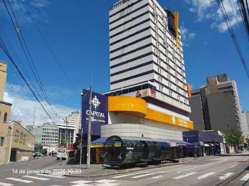 Foto 20 de 20: Comercial em leilão em Curitiba - PR — Loja nº 80 com área total de 25,9531m² localizada no Edifício Capital Torre Centro - Curitiba/PR