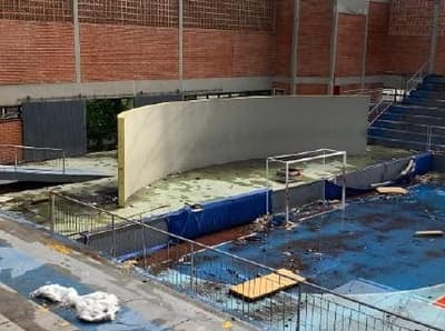 Foto 19 de 29: Terreno em leilão em Florianópolis - SC, bairro Capoeiras — Sede de Esporte e Lazer - Área Total de 13.270m² - Florianópolis/SC