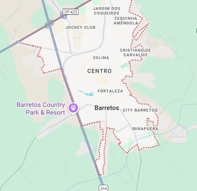 Terreno em leilão em Barretos - SP — Terreno, A.T. 200,00m², Residencial Vida Nova I, (Direitos)
