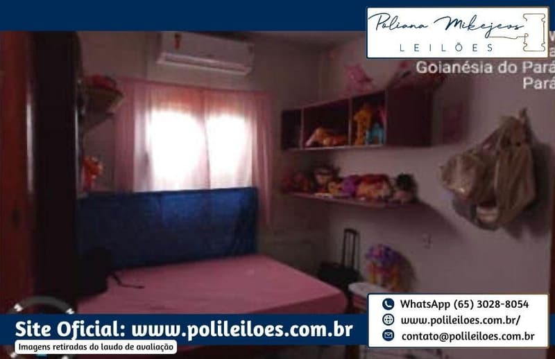Foto 15 de 19: Imóvel em leilão em Goianésia Do Pará - PA — Imóvel Urbano, Residencial Sol Nascente, AT 300m², AC 209,83m², em Goianésia do Pará/PA