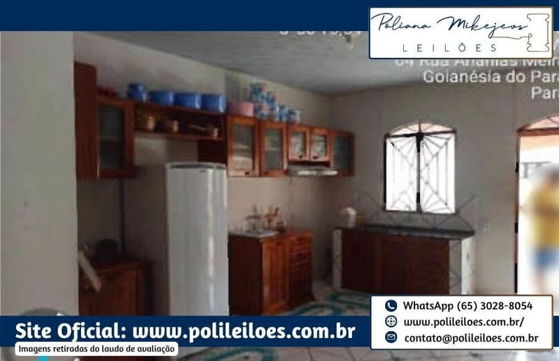 Foto 5 de 19: Imóvel em leilão em Goianésia Do Pará - PA — Imóvel Urbano, Residencial Sol Nascente, AT 300m², AC 209,83m², em Goianésia do Pará/PA