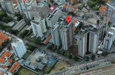 Apartamento em leilão em São Paulo - SP, bairro Ibirapuera — Apartamento, A.P. 42m², Ed. Airport Suítes