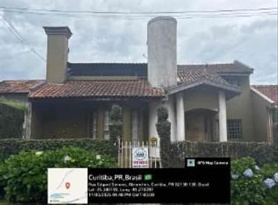 Foto 1 de 13: Casa em leilão em Curitiba - PR, bairro Abranches — Imóvel com 450 m² na Rua Edgard Simone, 71, Abranches,Curitiba/PR