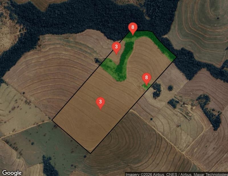 Area Rural em leilão em Peabiru - PR — IMÓVEL RURAL COM ÁREA DE 242.000 m2- Em PEABIRU/PR