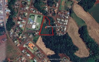 Foto 4 de 6: Terreno em leilão em Campo Bonito - PR, bairro Morada do Sol — IMÓVEL URBANO COM ÁREA TOTAL DE 10.678 M2 EM CAMPO BONITO-PR