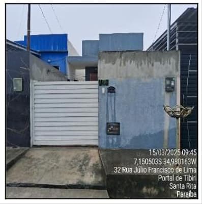 Casa em leilão em Santa Rita - PB — Casa 67,50m² em SANTA RITA/PB