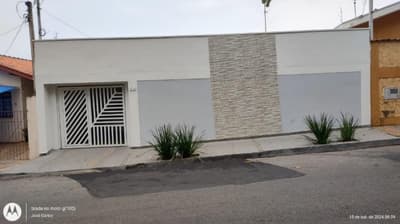 Casa em leilão em São João Da Boa Vista - SP — (16,666%) Casa, A.T. 253m², A.C. 90m², Vila Brasil