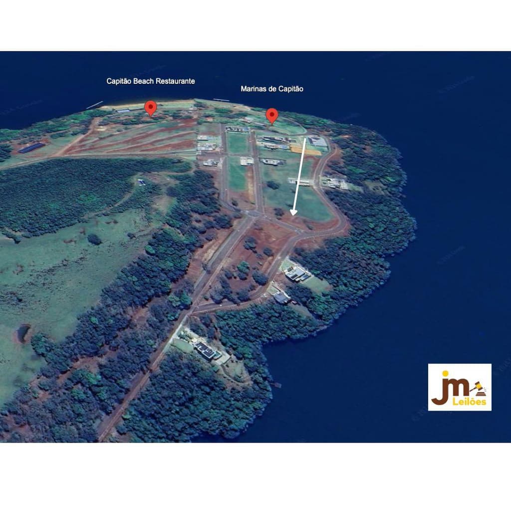 Foto 2 de 8: Terreno em leilão em Capitão Leônidas Marques - PR — TERRENO MARINAS DE CAPITÃO - LOTE Nº 107