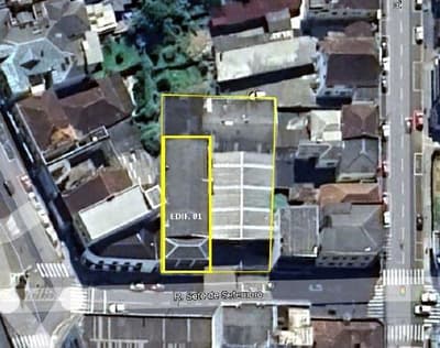 Foto 6 de 12: Terreno em leilão em Porto União - SC — Terreno com benfeitorias, área de 1.314m², Centro, Porto União/SC