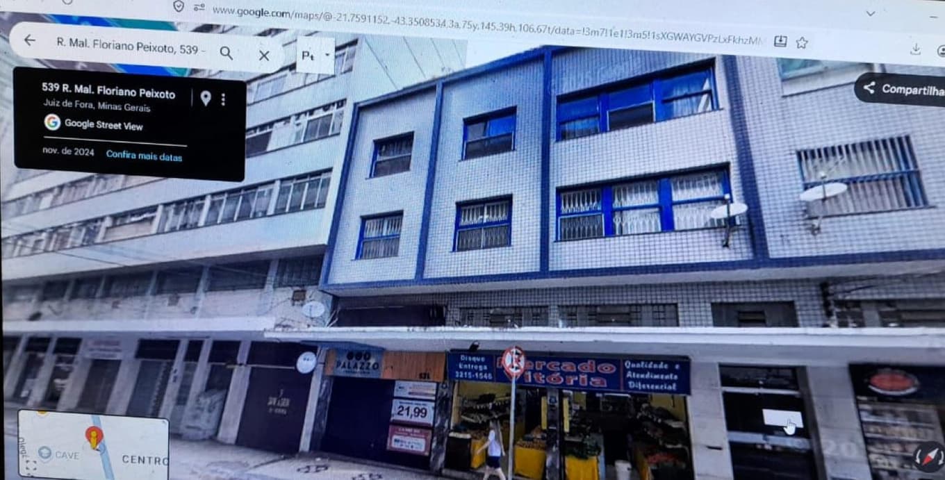 Apartamento em leilão em Juiz De Fora - MG — APTO TÉRREO FUNDOS 81M² ÁREA EXTERNA R. FLORIANO PEIXOTO 539 AP 104 S/ GARAGEM
