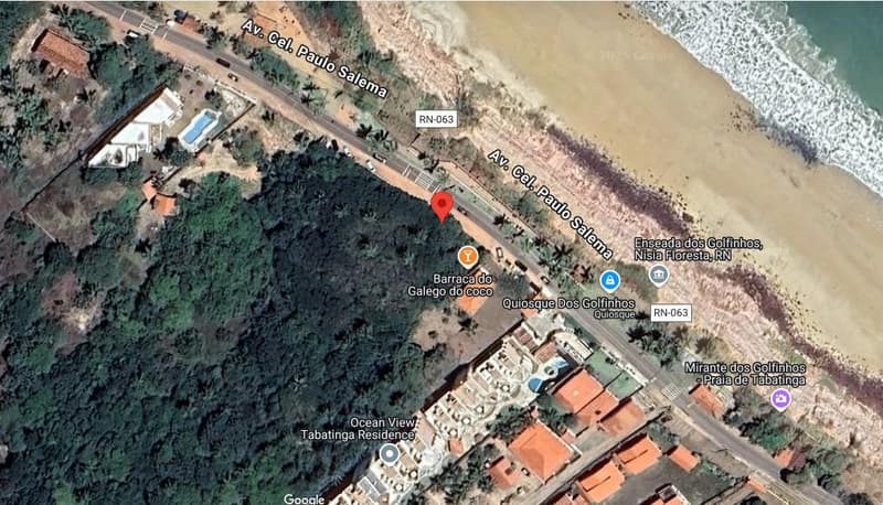 Foto 4 de 4: Terreno em leilão em Nísia Floresta - RN — Terreno 14.525m², Desocupado, Praia de Tabatinga, Nísia Floresta/RN