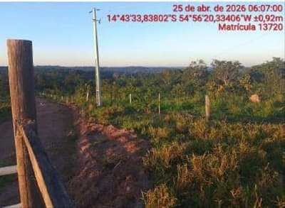 Area Rural em leilão em Nova Brasilândia - MT — IMÓVEL RURAL | A.T. 6,62 HA SÍTIO 2 CORAÇÕES | NOVA BRASILÂNDIA/MT